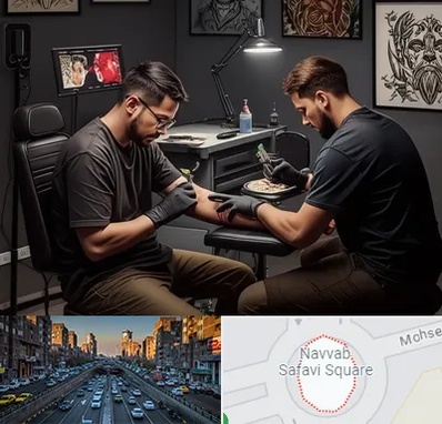 تاتو کار در نواب 