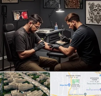 تاتو کار در اکباتان 