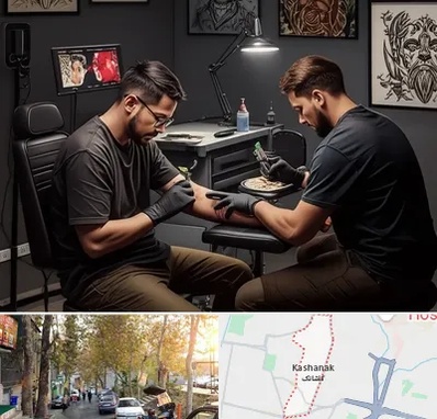 تاتو کار در کاشانک