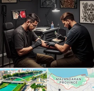 تاتو کار در مازندران