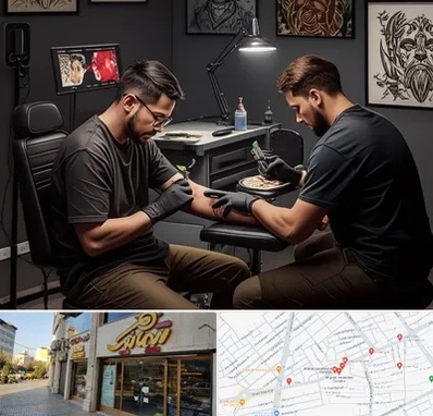 تاتو کار در عطاران قم 