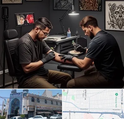 تاتو کار در بلوار ابوذر 