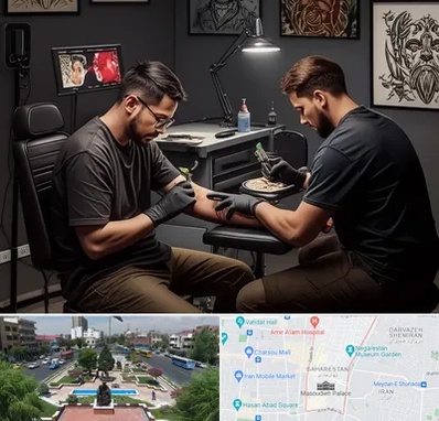 تاتو کار در بهارستان 