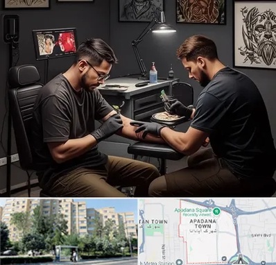 تاتو کار در آپادانا 