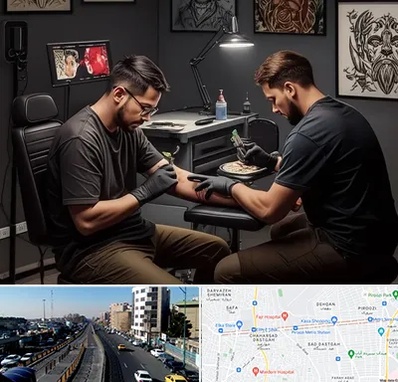 تاتو کار در پیروزی 