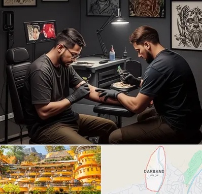 تاتو کار در دربند 