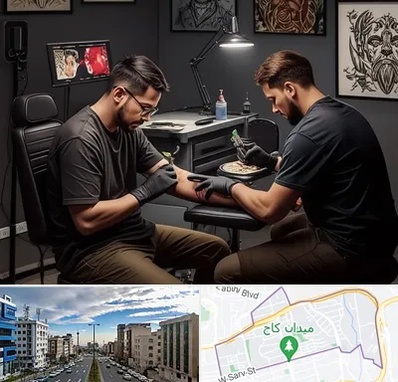 تاتو کار در سعادت آباد 