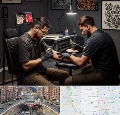 تاتو کار در منطقه 10 تهران 