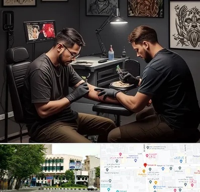 تاتو کار در طالقانی 