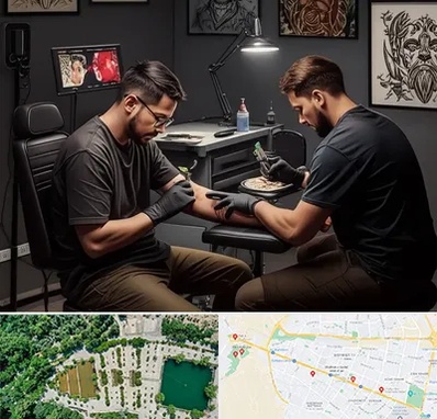 تاتو کار در وکیل آباد مشهد 