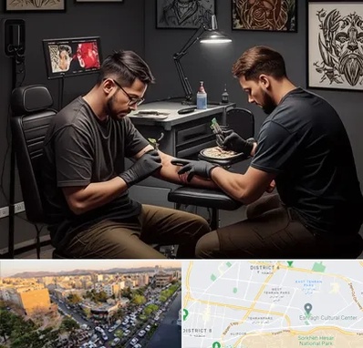 تاتو کار در تهرانپارس 