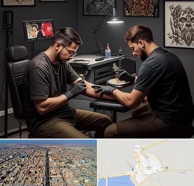 تاتو کار در بندر ماهشهر