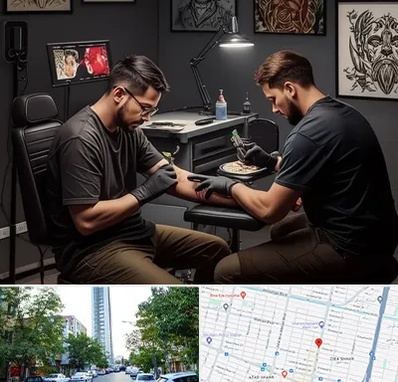 تاتو کار در امامت مشهد 