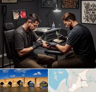 تاتو کار در بناب