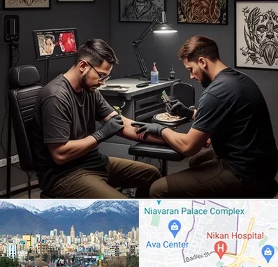 تاتو کار در آجودانیه 