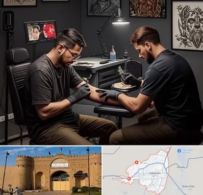 تاتو کار در ایرانشهر