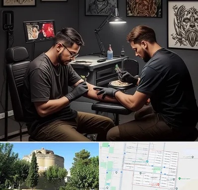 تاتو کار در مرداویج اصفهان 