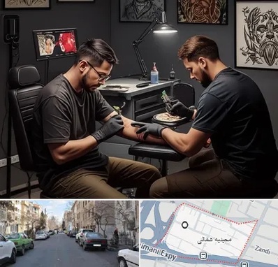 تاتو کار در مجیدیه شمالی