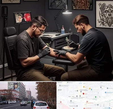 تاتو کار در کارگر شمالی 