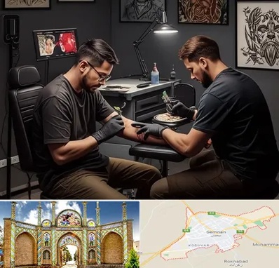 تاتو کار در سمنان