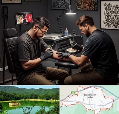 تاتو کار در بهشهر