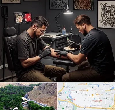 تاتو کار در کن 