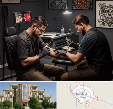 تاتو کار در دهدشت