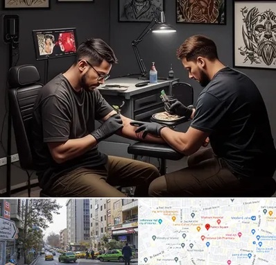 تاتو کار در فاطمی 