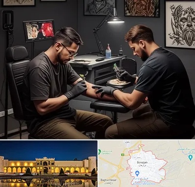 تاتو کار در برازجان