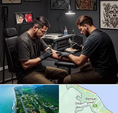 تاتو کار در رامسر