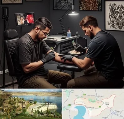 تاتو کار در شبستر