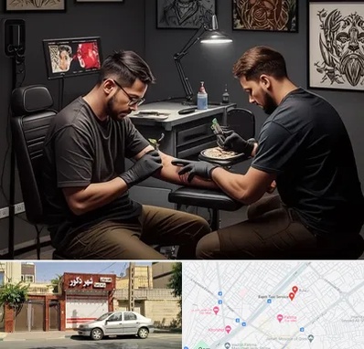 تاتو کار در باجک قم 