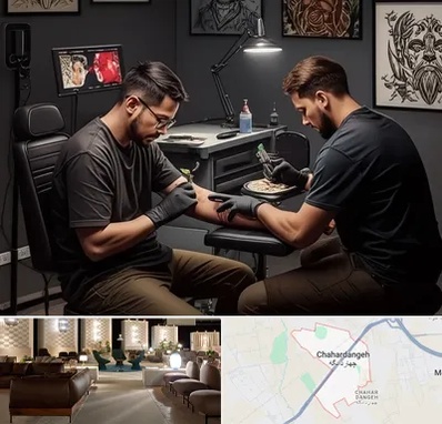 تاتو کار در چهاردانگه