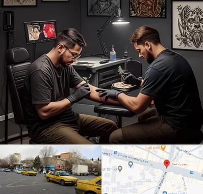 تاتو کار در شهناز تبریز 