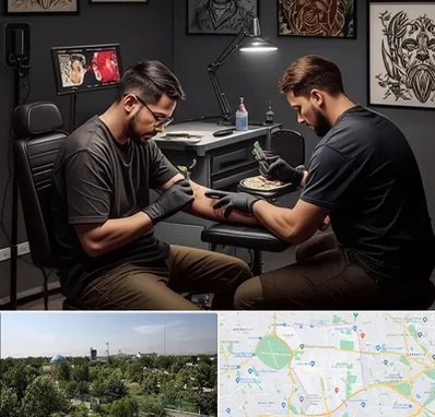 تاتو کار در منطقه 16 تهران 