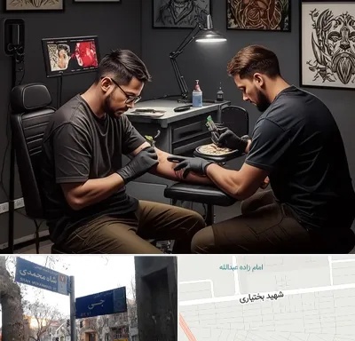 تاتو کار در سی متری جی