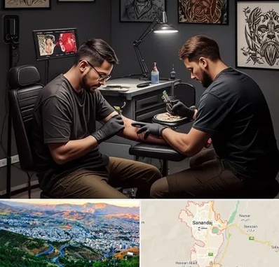 تاتو کار در سنندج