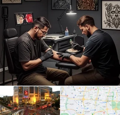 تاتو کار در جنت آباد تهران 