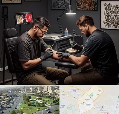 تاتو کار در کمال شهر کرج 