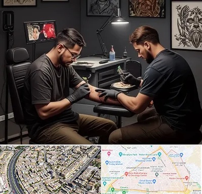 تاتو کار در شهرک غرب مشهد 