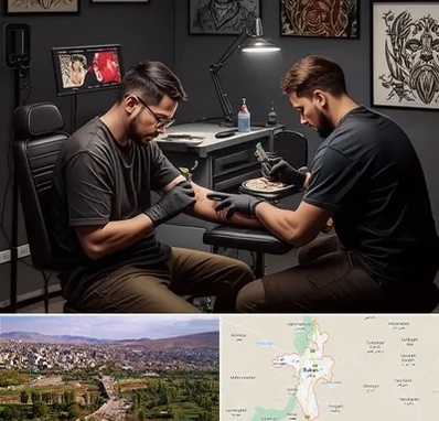 تاتو کار در بوکان