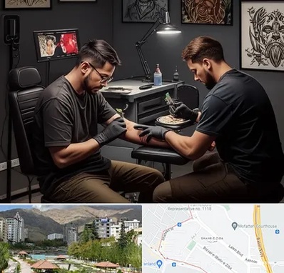 تاتو کار در شهر زیبا 