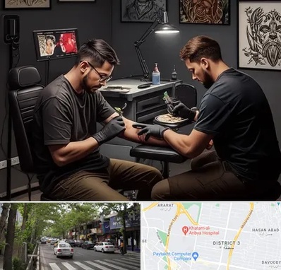 تاتو کار در ظفر 