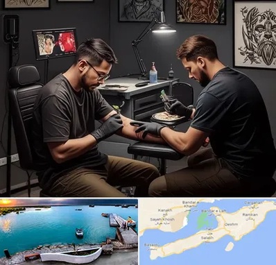 تاتو کار در قشم