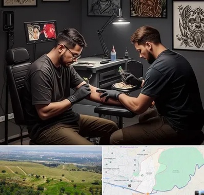 تاتو کار در سوهانک 