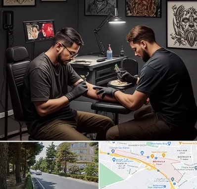 تاتو کار در مهرویلا کرج 