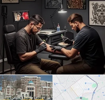 تاتو کار در طلاب مشهد 