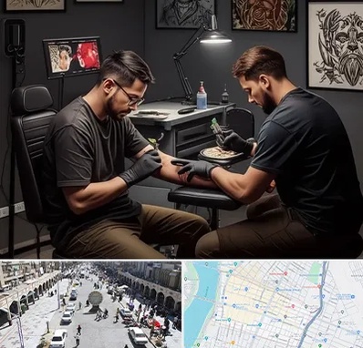 تاتو کار در نادری اهواز 