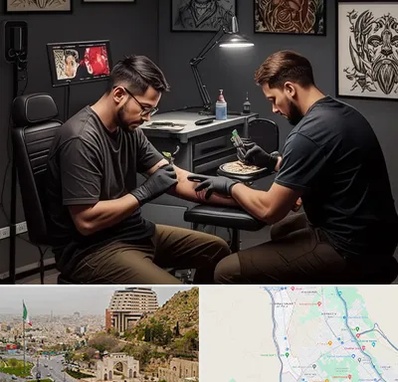 تاتو کار در فرهنگ شهر شیراز 