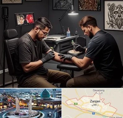 تاتو کار در زنجان